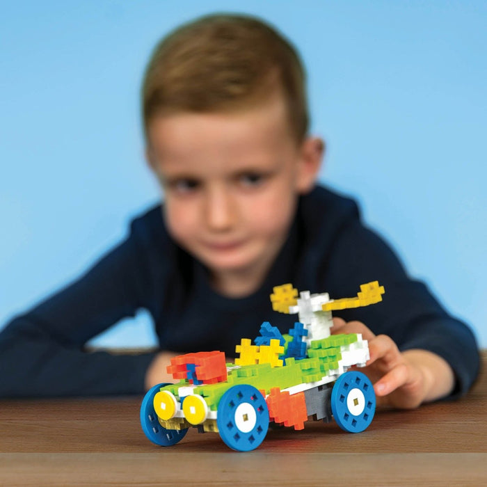 Plus - Plus® Learn to Build GO! Vehicles, 360 Pieces - Kidsplace.store