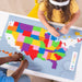 Plus - Plus® Puzzle By Number® - 1400 pc Map of the United States - Kidsplace.store