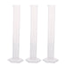 Polypropylene Measuring Cylinder, Hexagonal Base, 1000ml, Pack of 3 - Kidsplace.store