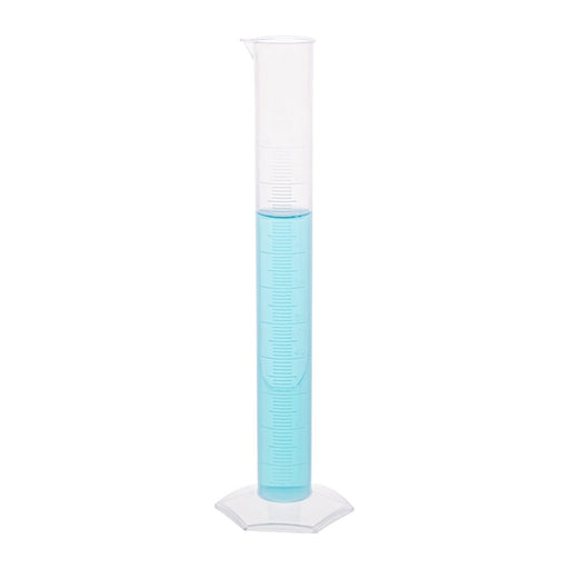 Polypropylene Measuring Cylinder, Hexagonal Base, 100ml, Pack of 12 - Kidsplace.store