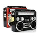 Portable 3 Band Radio with Bluetooth and Flashlight - Kidsplace.store