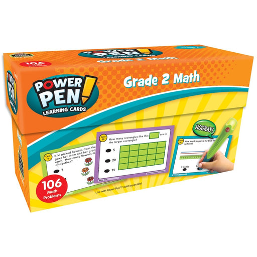 Power Pen® Learning Cards: Math Grade 2 - Kidsplace.store