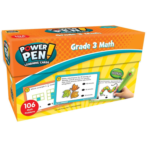 Power Pen® Learning Cards: Math Grade 3 - Kidsplace.store