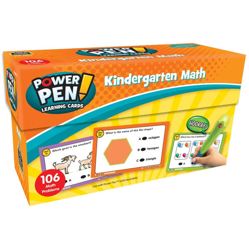 Power Pen® Learning Cards: Math Grade K - Kidsplace.store