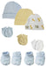 Preemie Baby Boy Caps With Infant Mittens And Booties - 8 Pack Nc_0223 - Kidsplace.store