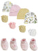 Preemie Baby Girl Caps With Infant Mittens And Booties - 10 Pack Nc_0212 - Kidsplace.store