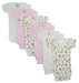 Preemie Girls Printed Short Sleeve 6 Pack Cs_005p_005p - Kidsplace.store