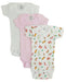 Preemie Girls Printed Short Sleeve Variety Pack 005p - Kidsplace.store