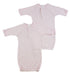 Preemie Solid Pink Gown - 2 Pack 912p - Kidsplace.store