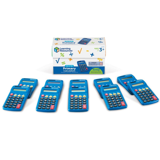 Primary Calculator, Set of 10 - Kidsplace.store