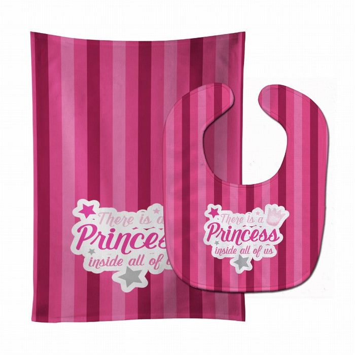 Princess Baby Bib & Burp Cloth - Kidsplace.store