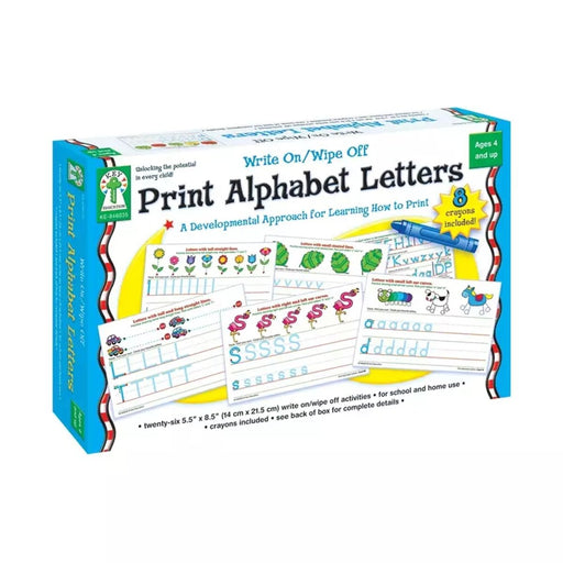 Print Alphabet Letters Manipulative, Grade PK - 1 - Kidsplace.store