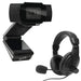 Pro - HD Video Conference Kit Pro - HD Webcam & Stereo Headset - Kidsplace.store