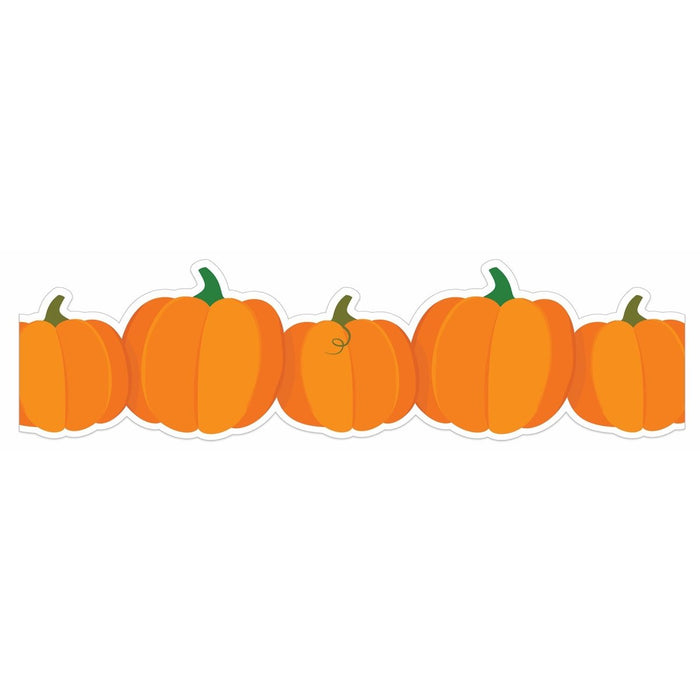 Pumpkins Extra Wide Deco Trim®, 37 Feet Per Pack, 6 Packs - Kidsplace.store