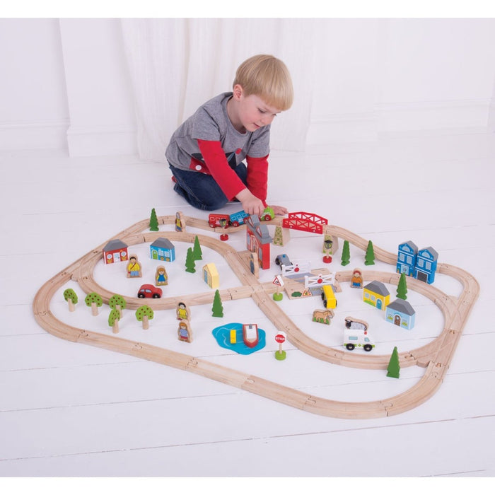 Rail Town & Country Train Set - Kidsplace.store