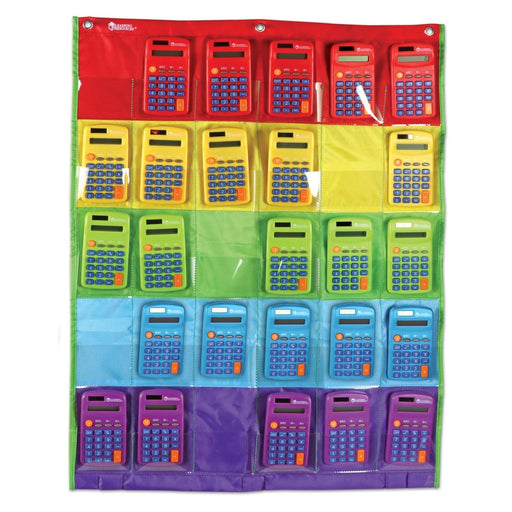 Rainbow Calculators & Storage Chart - Kidsplace.store