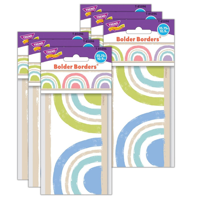 Rainbow Cheer Bolder Borders®, 35.75 Feet Per Pack, 6 Packs - Kidsplace.store