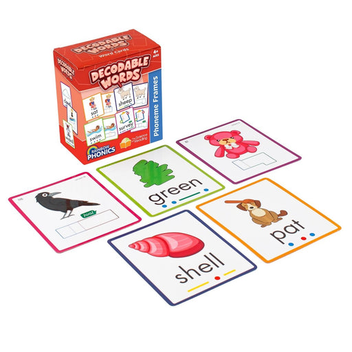 Rainbow Phonics Decodable Word Cards - Kidsplace.store