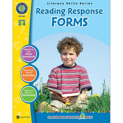 Reading Response Forms Gr. 3 - 4 - Kidsplace.store