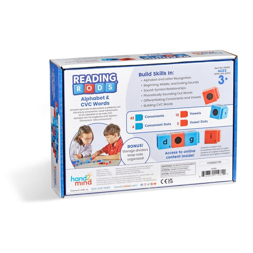 Reading Rods Alphabet and CVC Words Set - Kidsplace.store