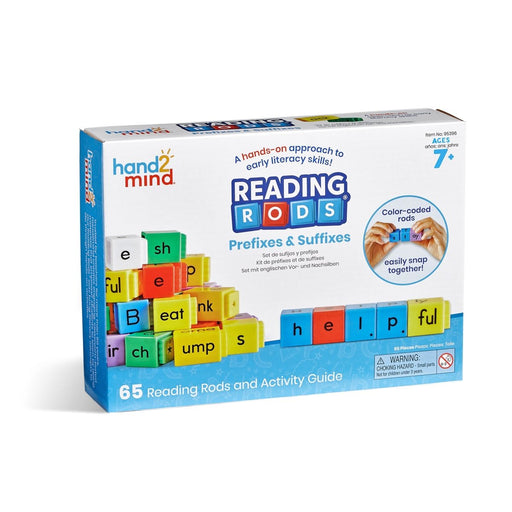 Reading Rods Prefixes, Suffix, and Root Words Set - Kidsplace.store