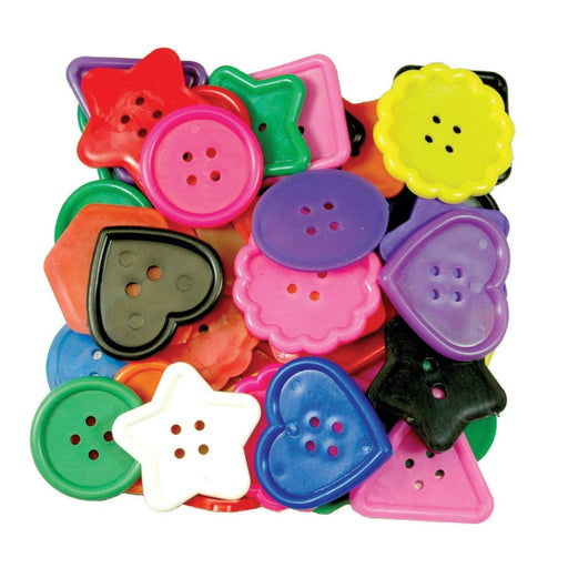 Really Big Buttons™, 8 Shapes, 1 lb. - Kidsplace.store