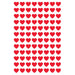 Red Hearts superShapes Stickers, 800 Per Pack, 6 Packs - Kidsplace.store