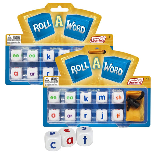 Roll A Word Game, 2 Games - Kidsplace.store