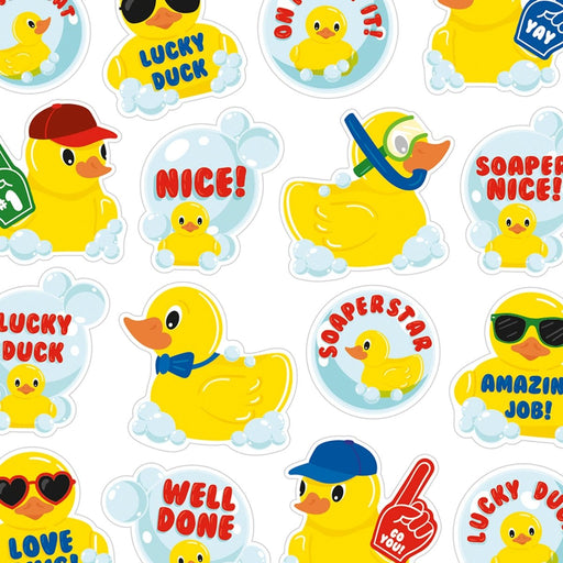 Rubber Duckies Bubblebath Scented Stickers, 80 Per Pack, 6 Packs - Kidsplace.store