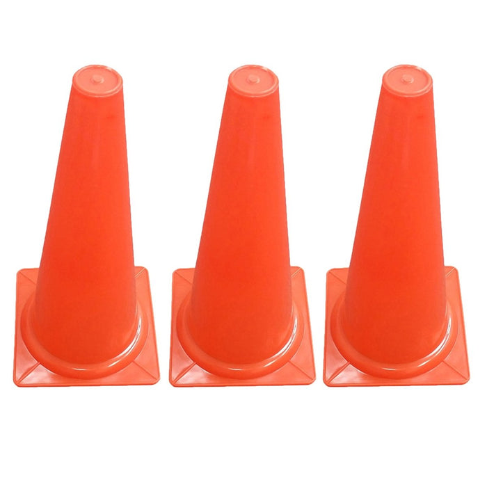 Safety Cone, 15" High, Pack of 3 - Kidsplace.store