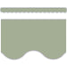 Sage Green Scalloped Border Trim, 35 Feet Per Pack, 6 Packs - Kidsplace.store