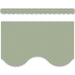 Sage Green Scalloped Border Trim, 35 Feet Per Pack, 6 Packs - Kidsplace.store