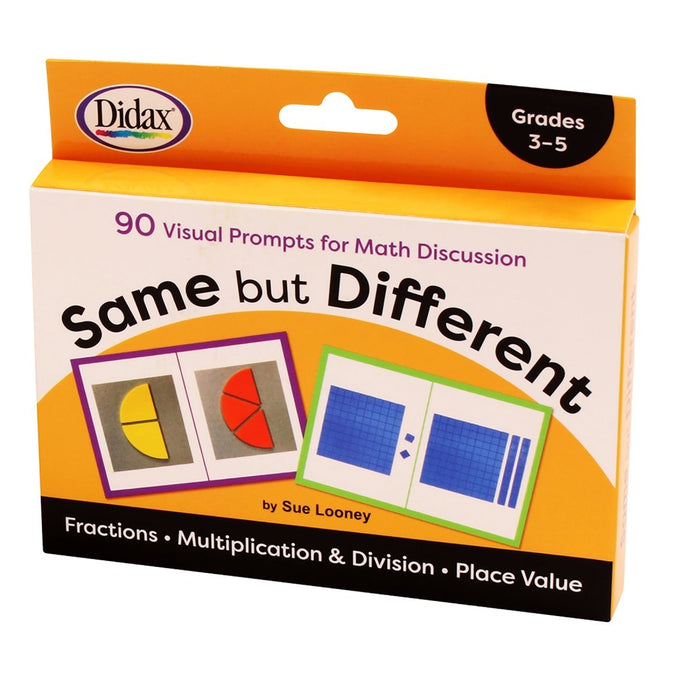 Same but Different Cards, Grades 3 - 5 - Kidsplace.store