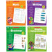 Scholastic First Grade Success Workbooks, 4 Book Set - Kidsplace.store