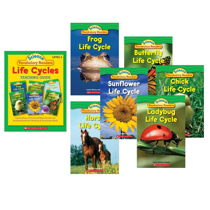 Science Vocabulary Readers Life Cycles - Kidsplace.store