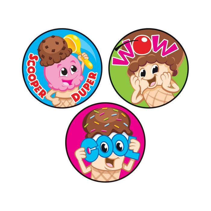 Scoop Squad/Chocolate Stinky Stickers®, 48 Per Pack, 6 Packs - Kidsplace.store