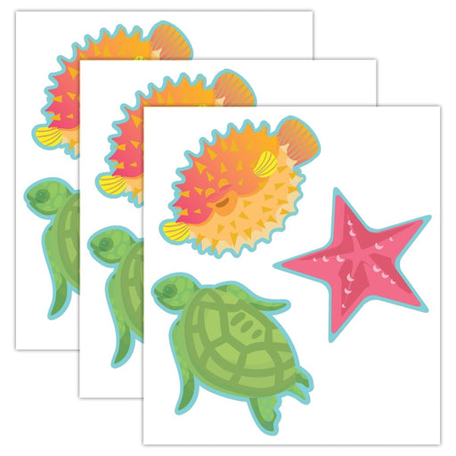 Seas the Day Fish Paper Cut - Outs, 36 Per Pack, 3 Packs - Kidsplace.store