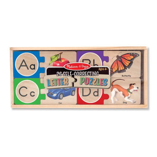 Self - Correcting Wooden Number Puzzles - Kidsplace.store