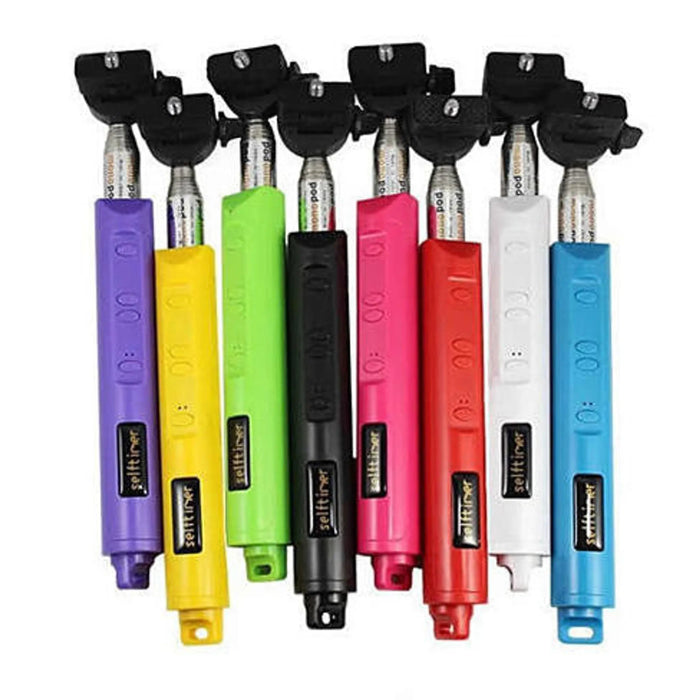 Selfi Monopod Telescopic Stick with Bluetooth & Zoom controls - Kidsplace.store