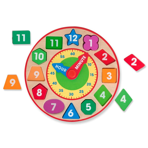 Shape Sorting Clock - Kidsplace.store