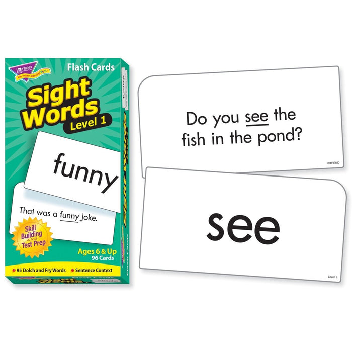 Sight Words – Level 1 Skill Drill Flash Cards, 3 Packs - Kidsplace.store