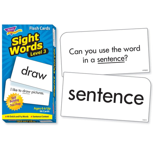 Sight Words – Level 3 Skill Drill Flash Cards, 3 Packs - Kidsplace.store