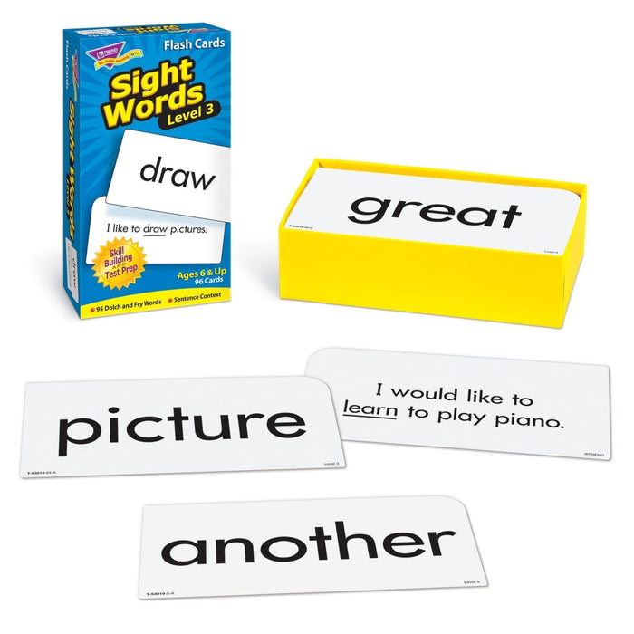 Sight Words – Level 3 Skill Drill Flash Cards, 3 Packs - Kidsplace.store