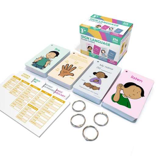 Sign Language Flash Cards - Kidsplace.store