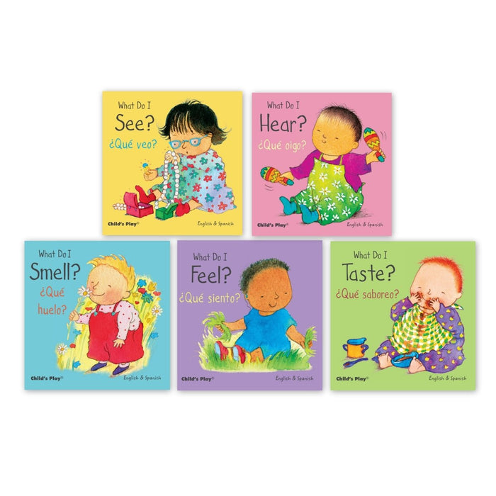 Small Senses Bilingual Board Books, Set of 5 - Kidsplace.store