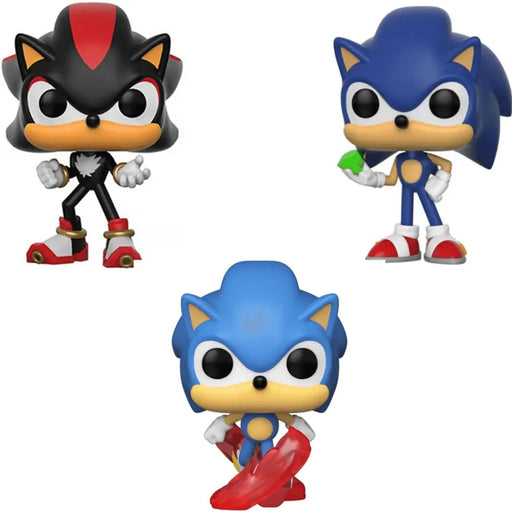 Sonic The Hedgehog Pop Vinly Figure Collection Bundle 3 pc - Kidsplace.store