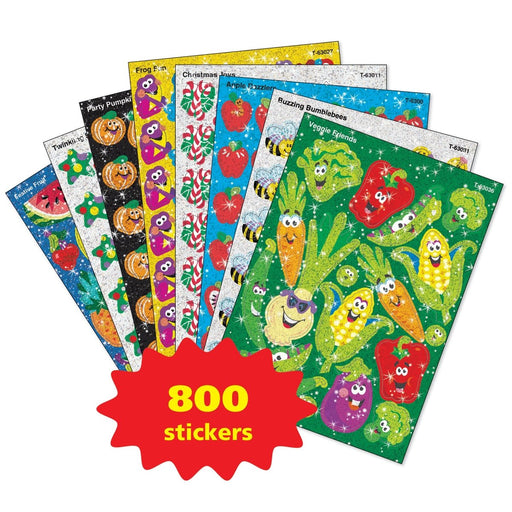 Sparkle Stickers® Assortment Pack, 800 Stickers - Kidsplace.store