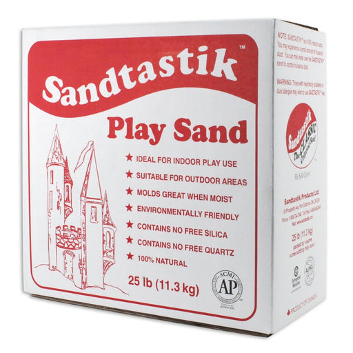 Sparkling White Play Sand, 25 lb (11.3 kg) - Kidsplace.store