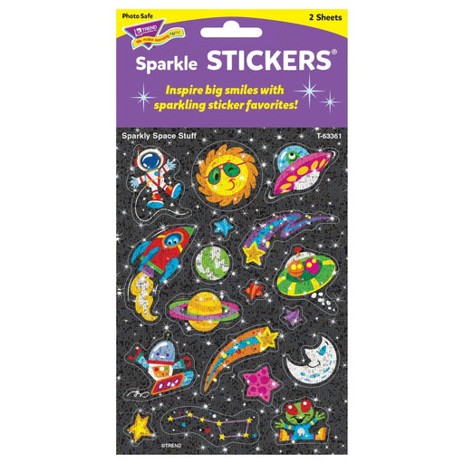 Sparkly Space Stuff Sparkle Stickers®, 36 Per Pack, 6 Packs - Kidsplace.store