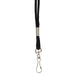 Standard Lanyard Hook Rope Style, Black, Pack of 24 - Kidsplace.store